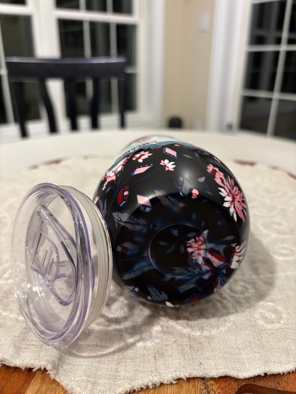 Floral with Books. Stemless Insulated Tumbler NWT - Picture 7 of 9